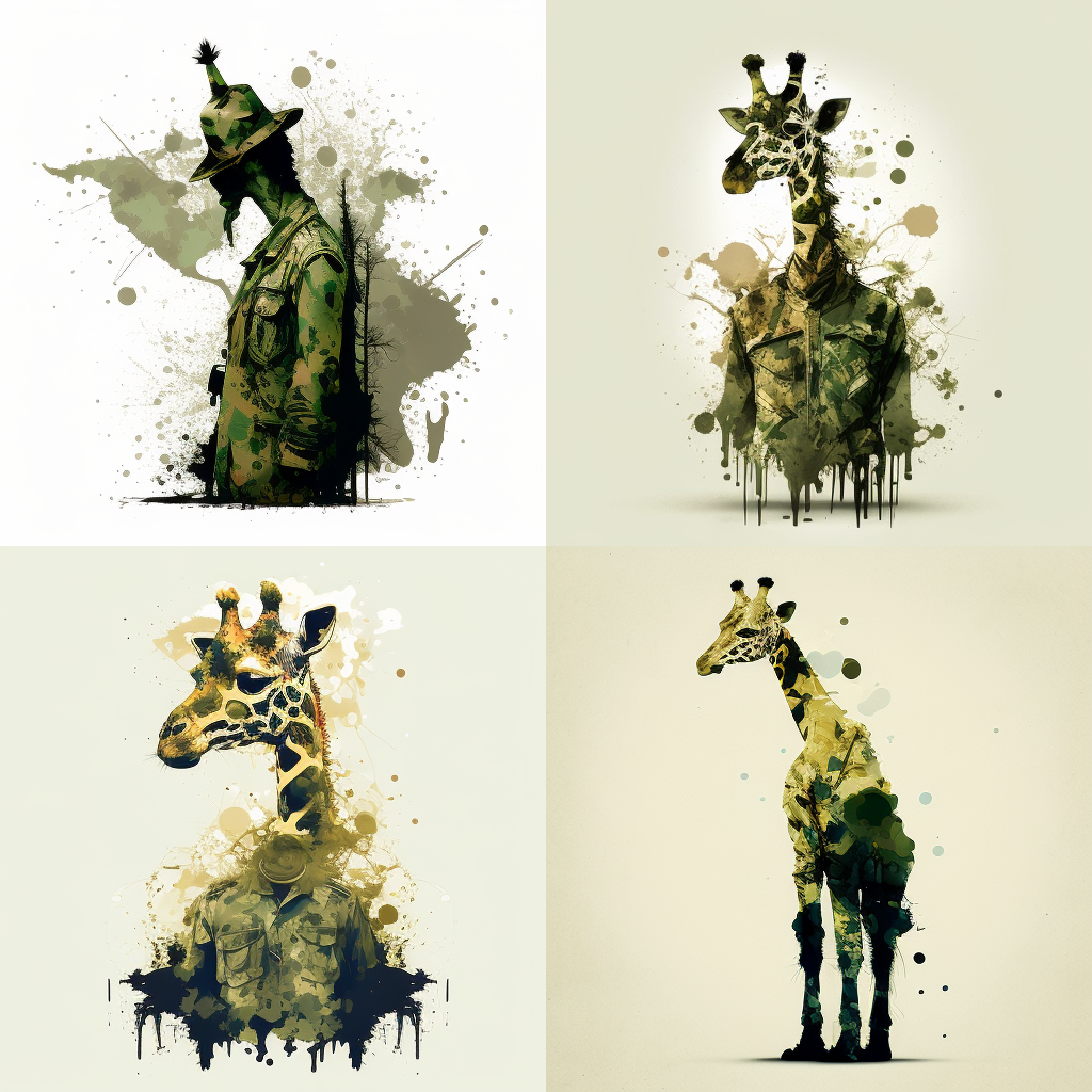 allyourfeeds_a_giraffe_wearing_a_military_outfit_Rorschach_inkb_9af91024-d410-47c3-9429-bc9a3322e05d