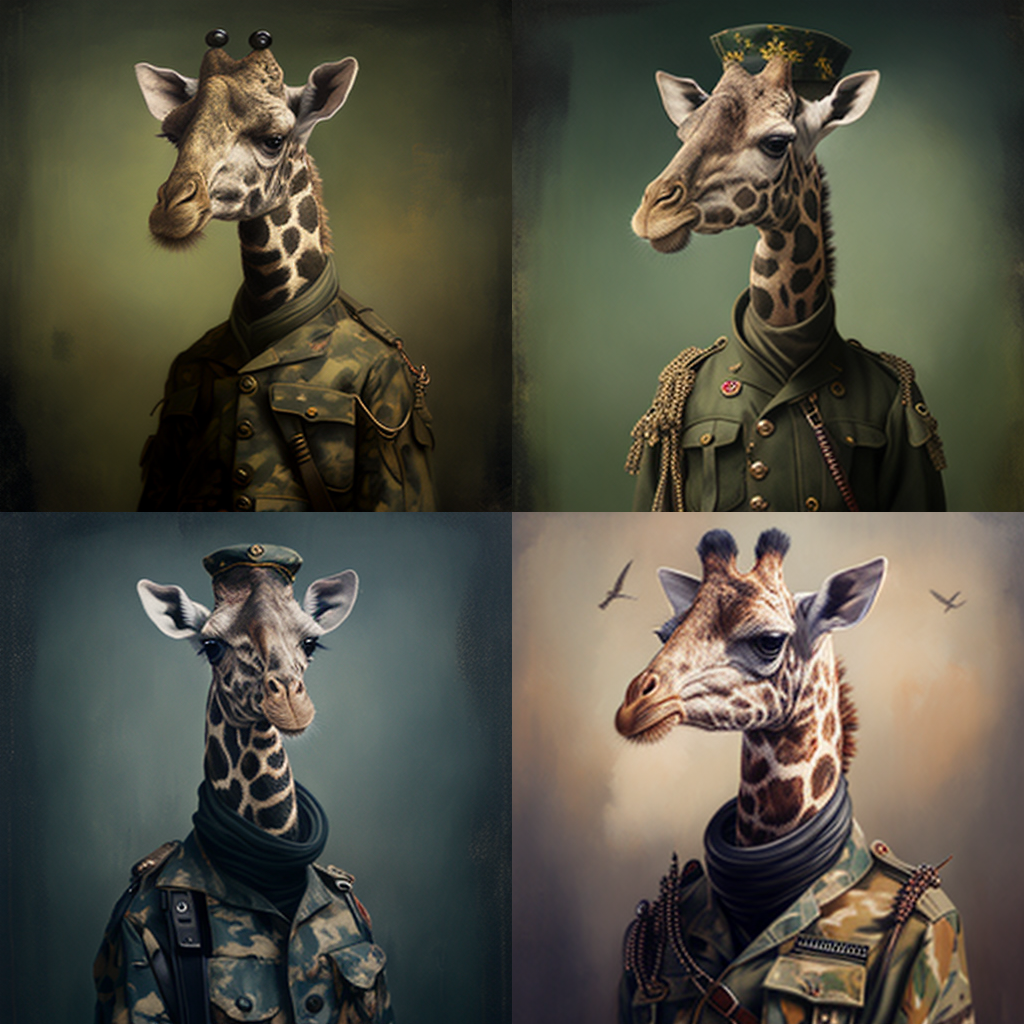 allyourfeeds_a_giraffe_wearing_a_military_outfit_oil_painting_80e7bb98-16c3-429e-8a14-5c52bf8d61bb